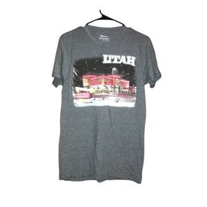 In-N-Out Burger Graphic Casual Graphic Short Sleeve Grey Tee Utah Size Medium